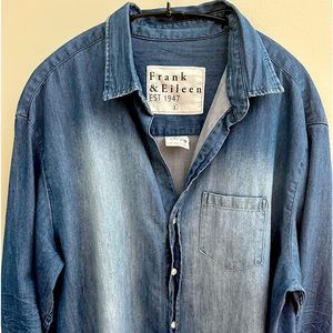 NWOT Large Frank and Eileen Mary Vintage Denim Dress.  Never Worn.
